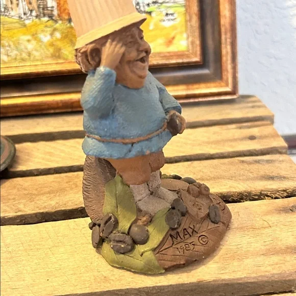 Charming Tom Clark Blue and Brown Figurine Max Cottage Core - Picture 8 of 14